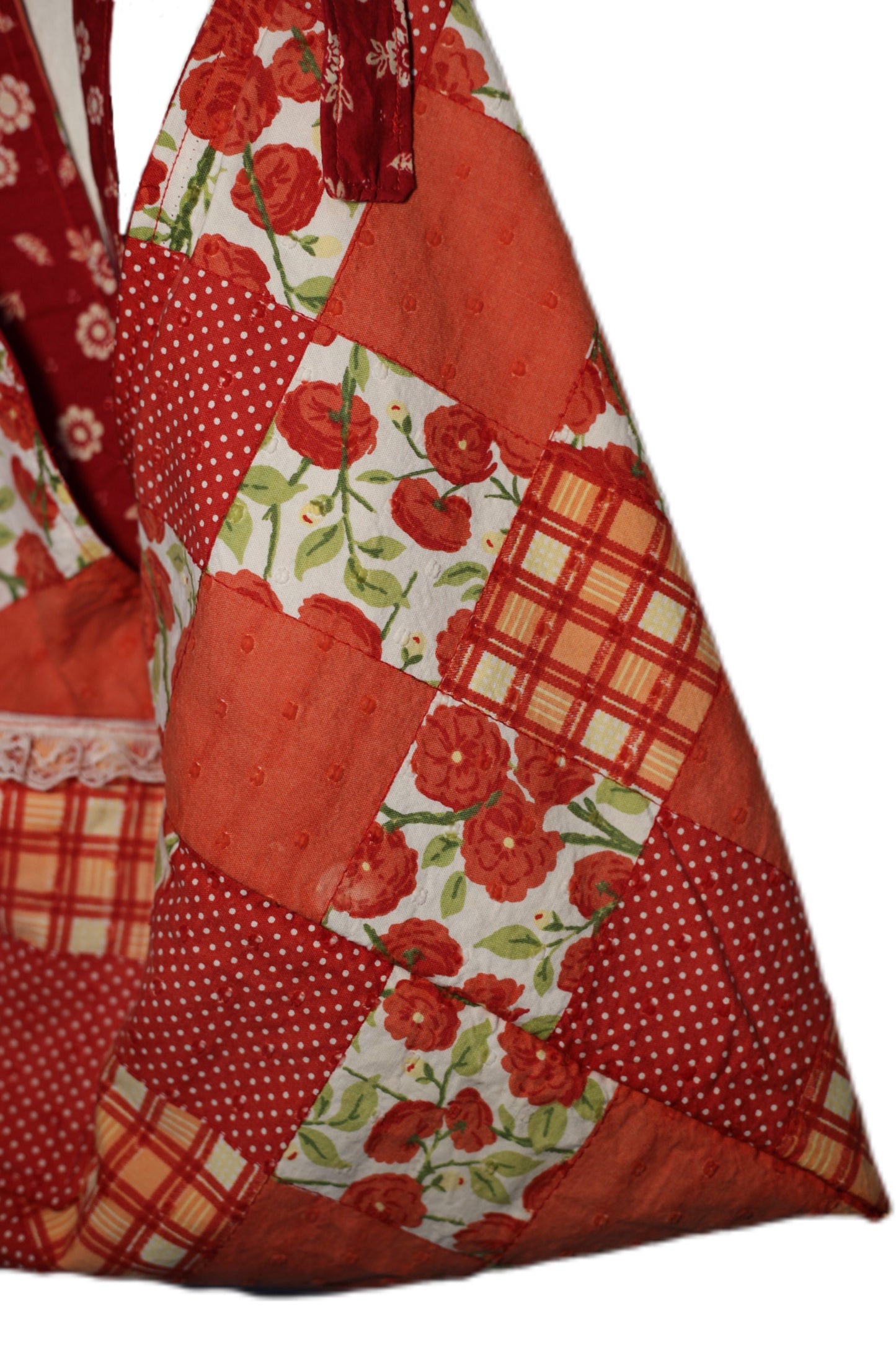 Patchwork slouchy bag