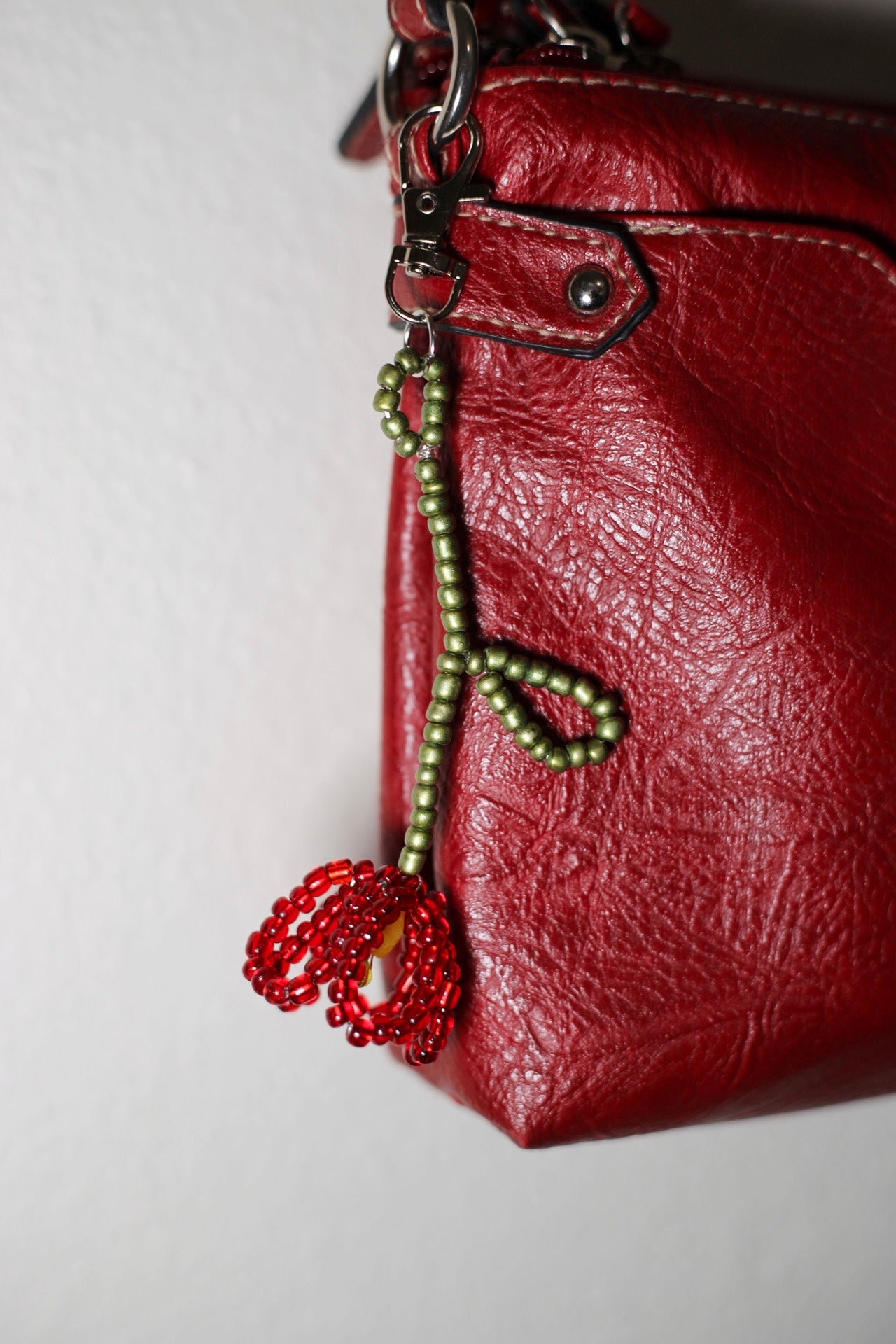 Tulip bag charm