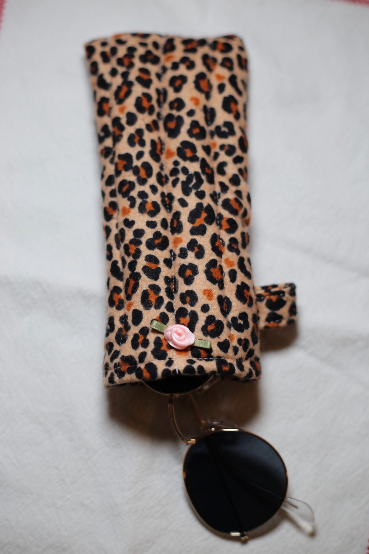 Puffy glasses case