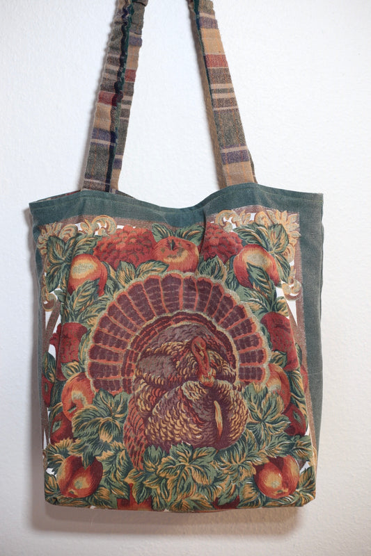 Be thankful: reversible tote bag