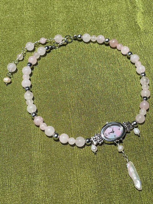 Louise Watch necklace