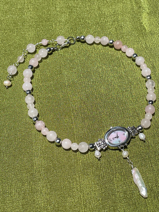 Louise Watch necklace