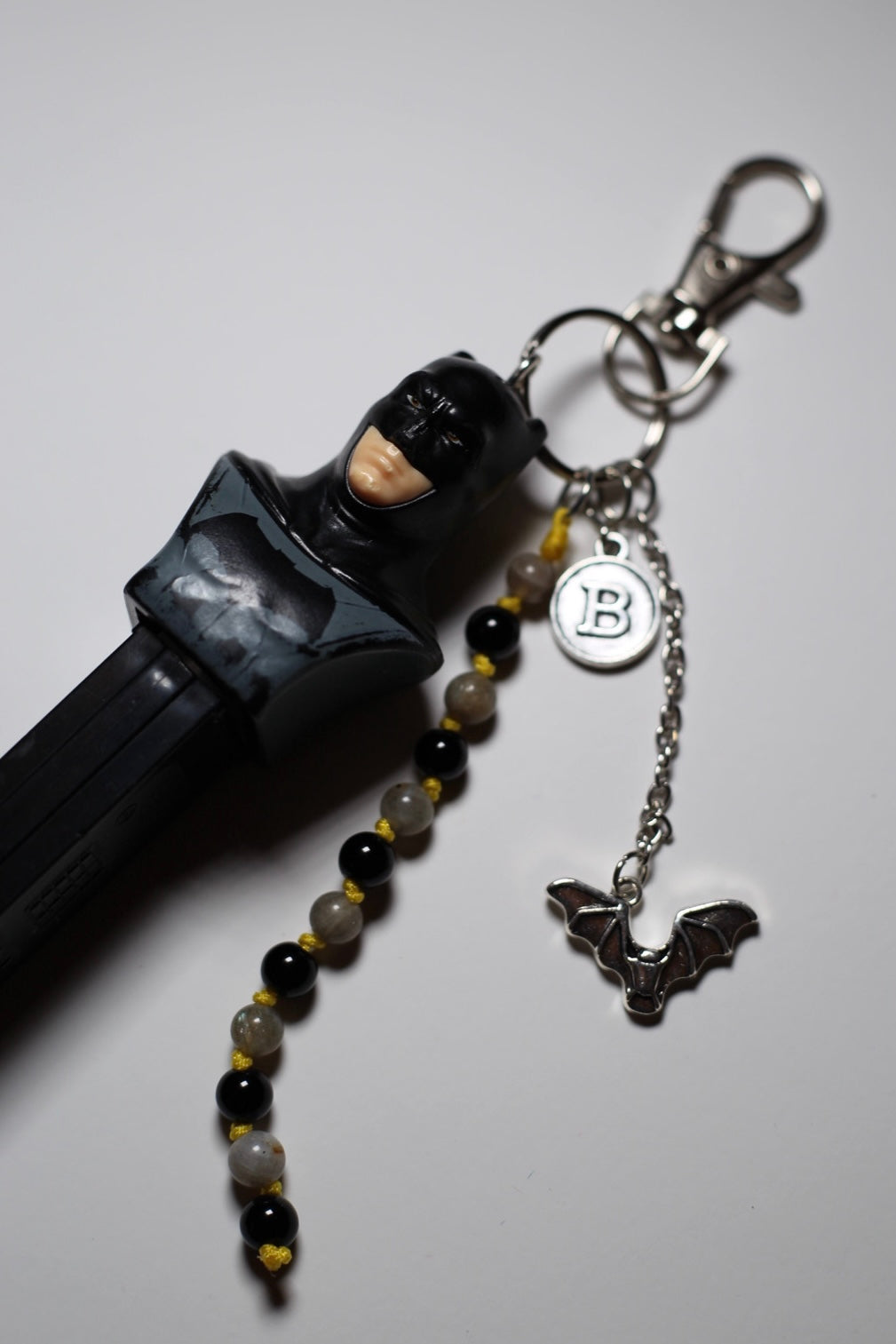 Batman Pez bag charm