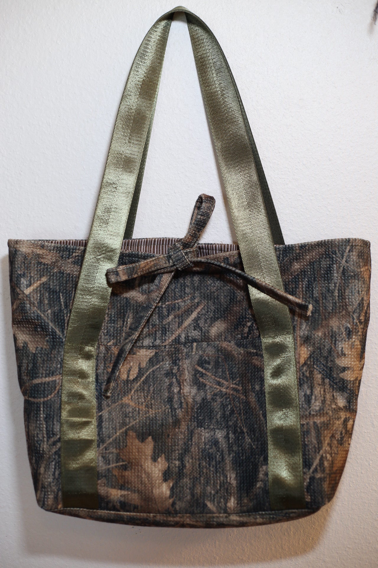 Camo tote bag