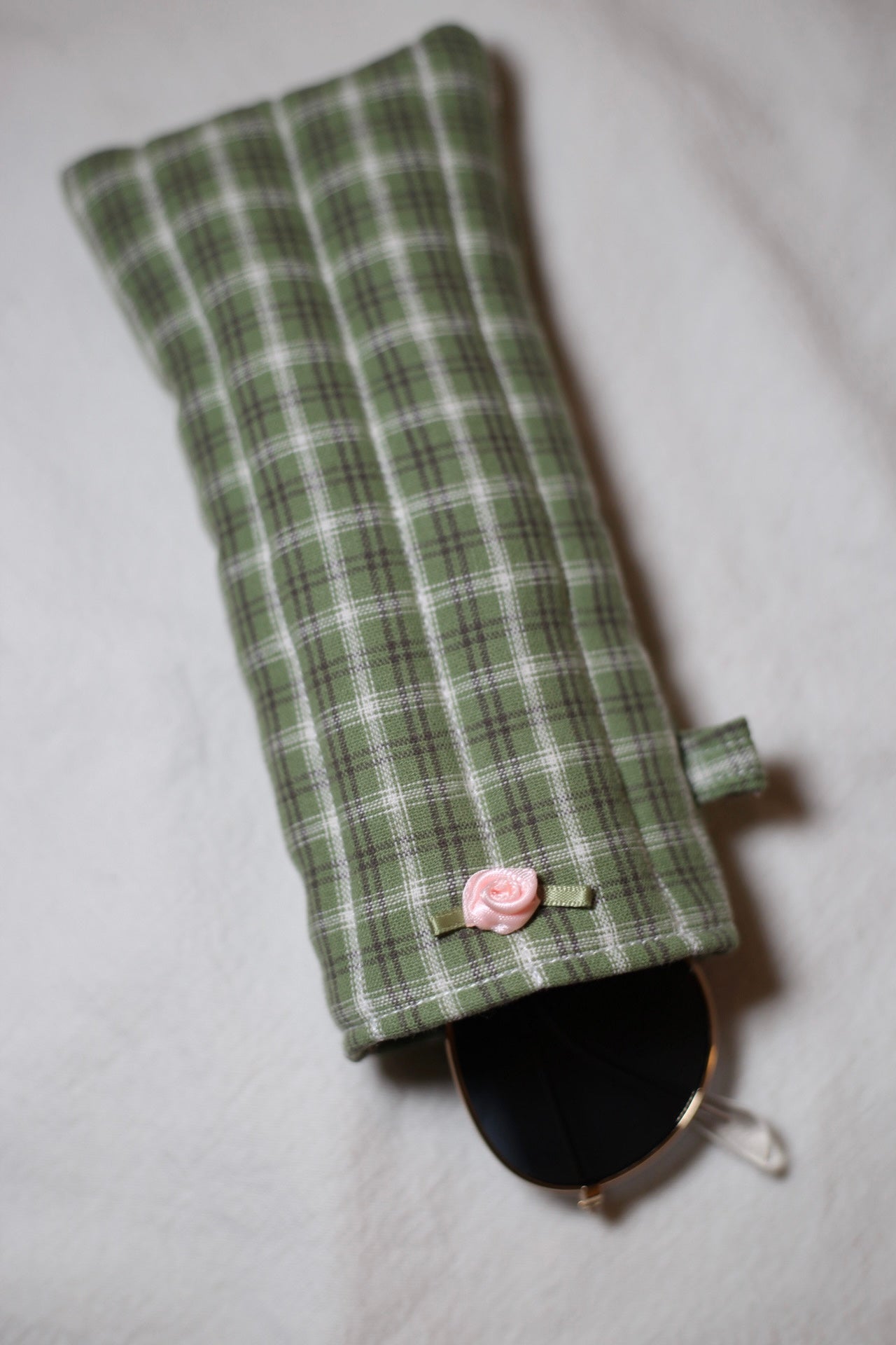 Puffy glasses case