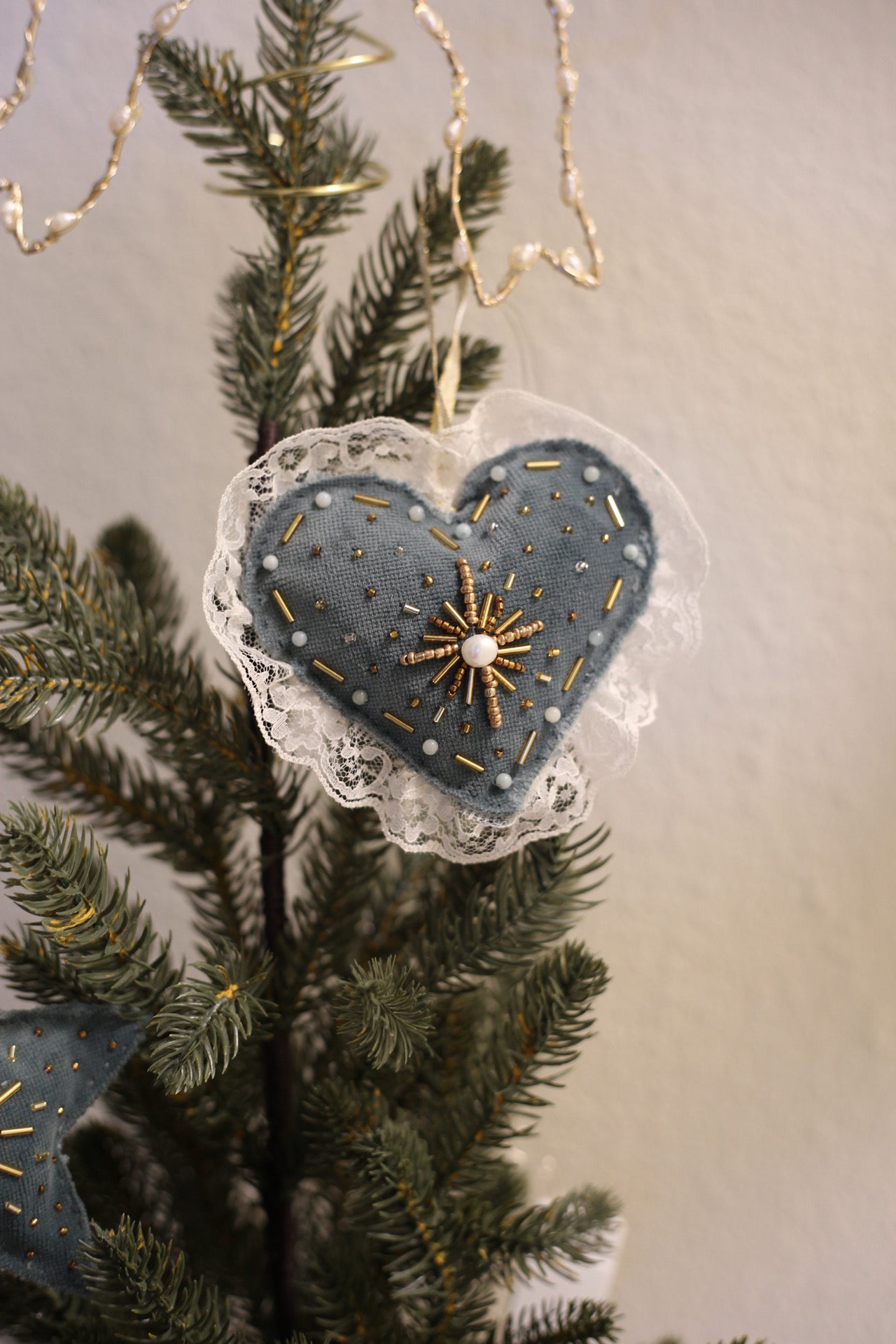 Beaded crystal Ornaments