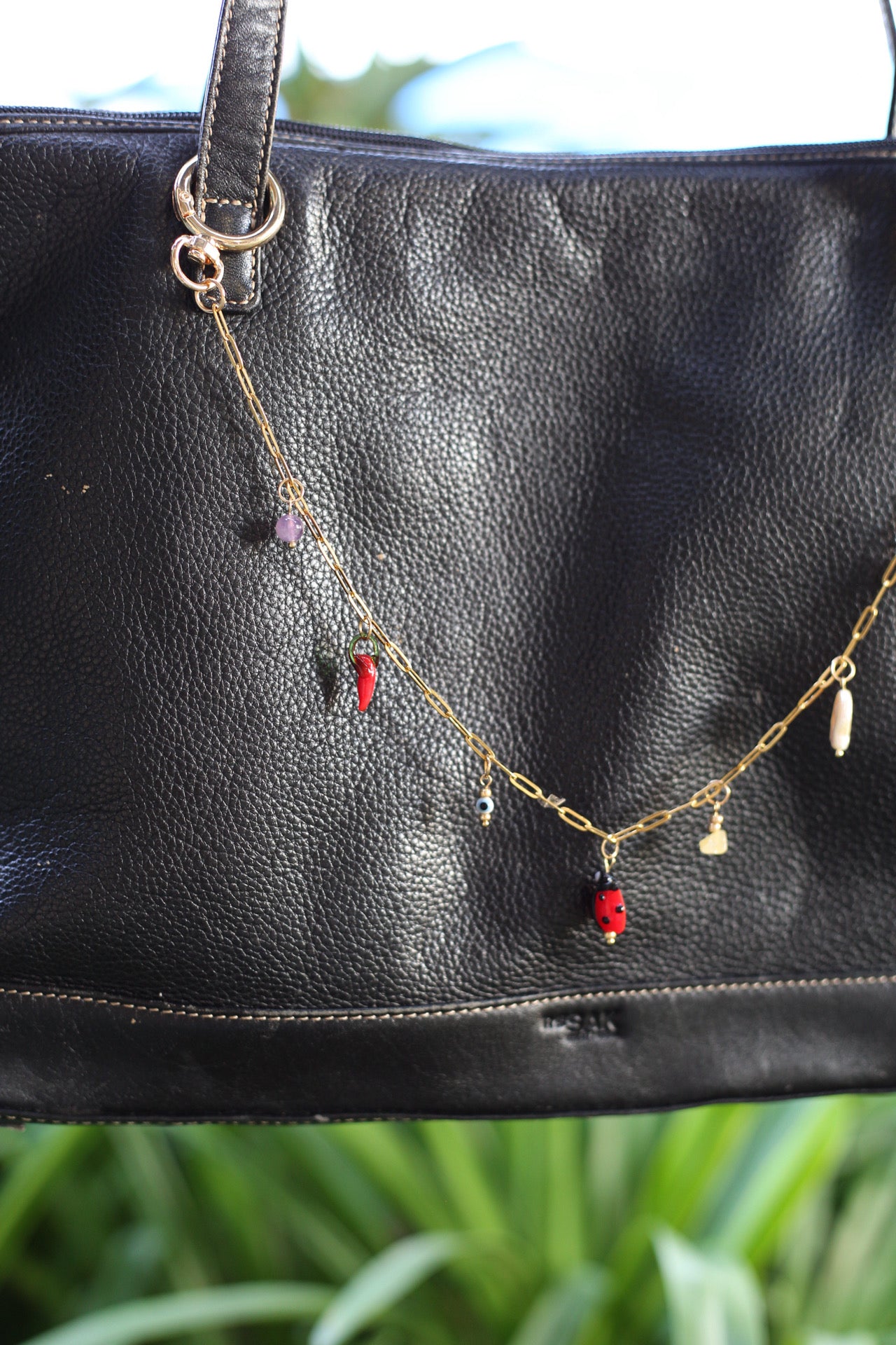 Charm bag chain