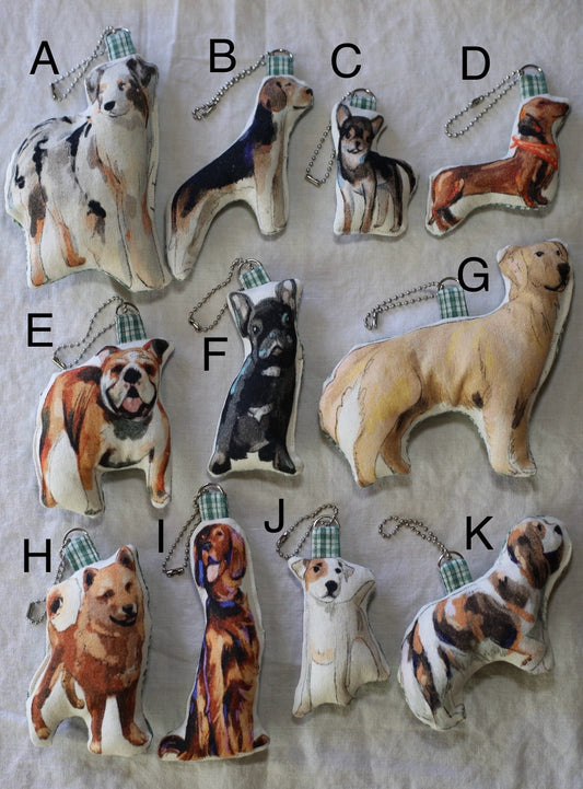Dog bag charms