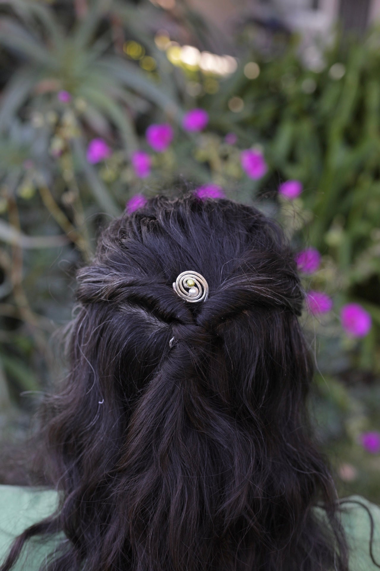 The Abalone hair pin