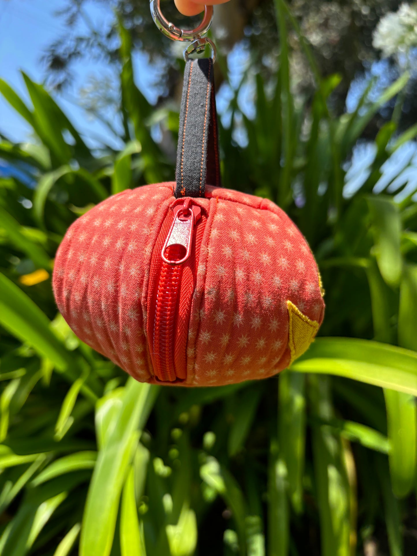 Pumpkin bag charm PDF PATTERN