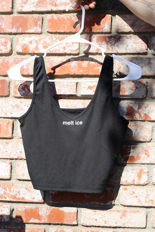 Melt ICE black tank top