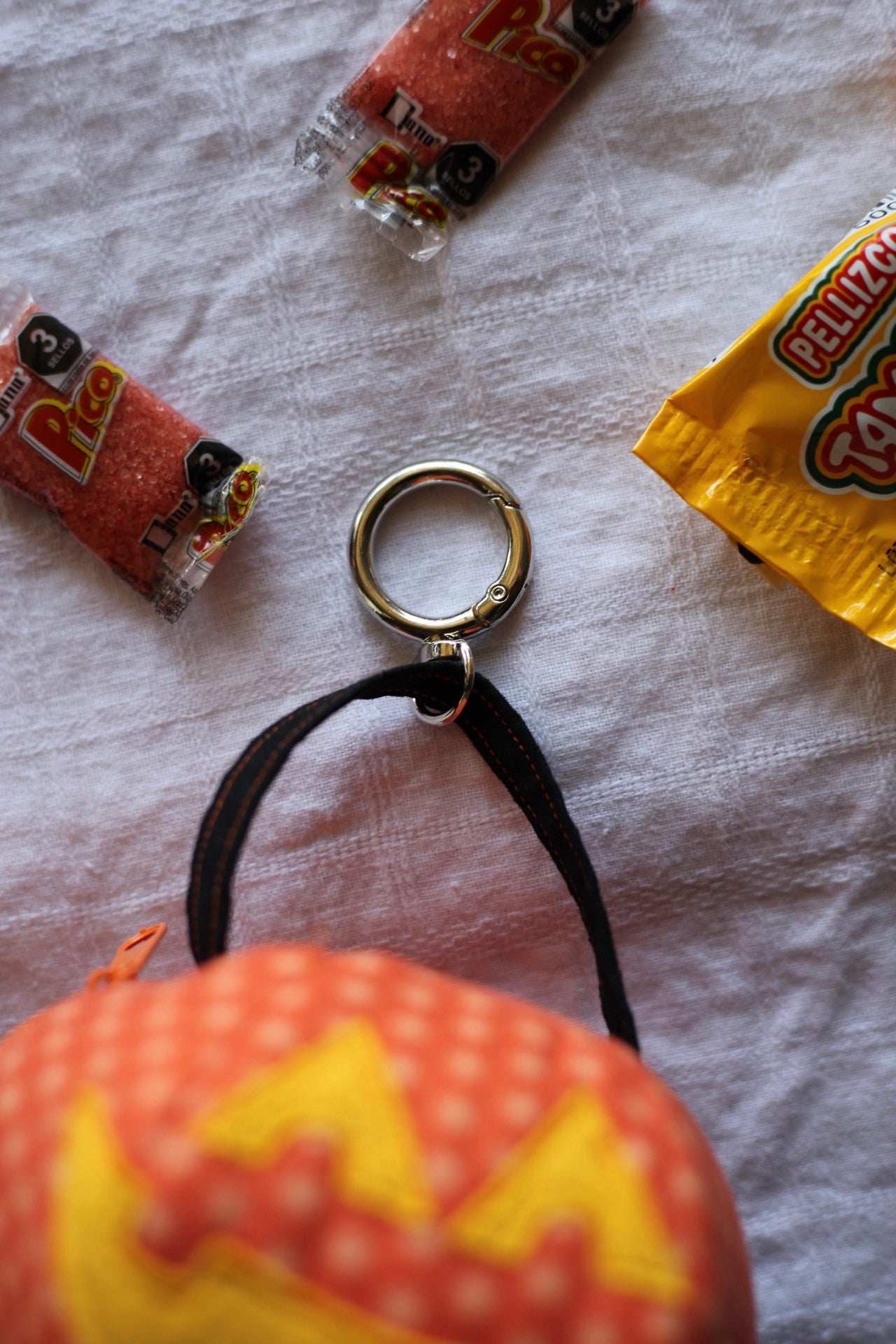 Pumpkin bag charm
