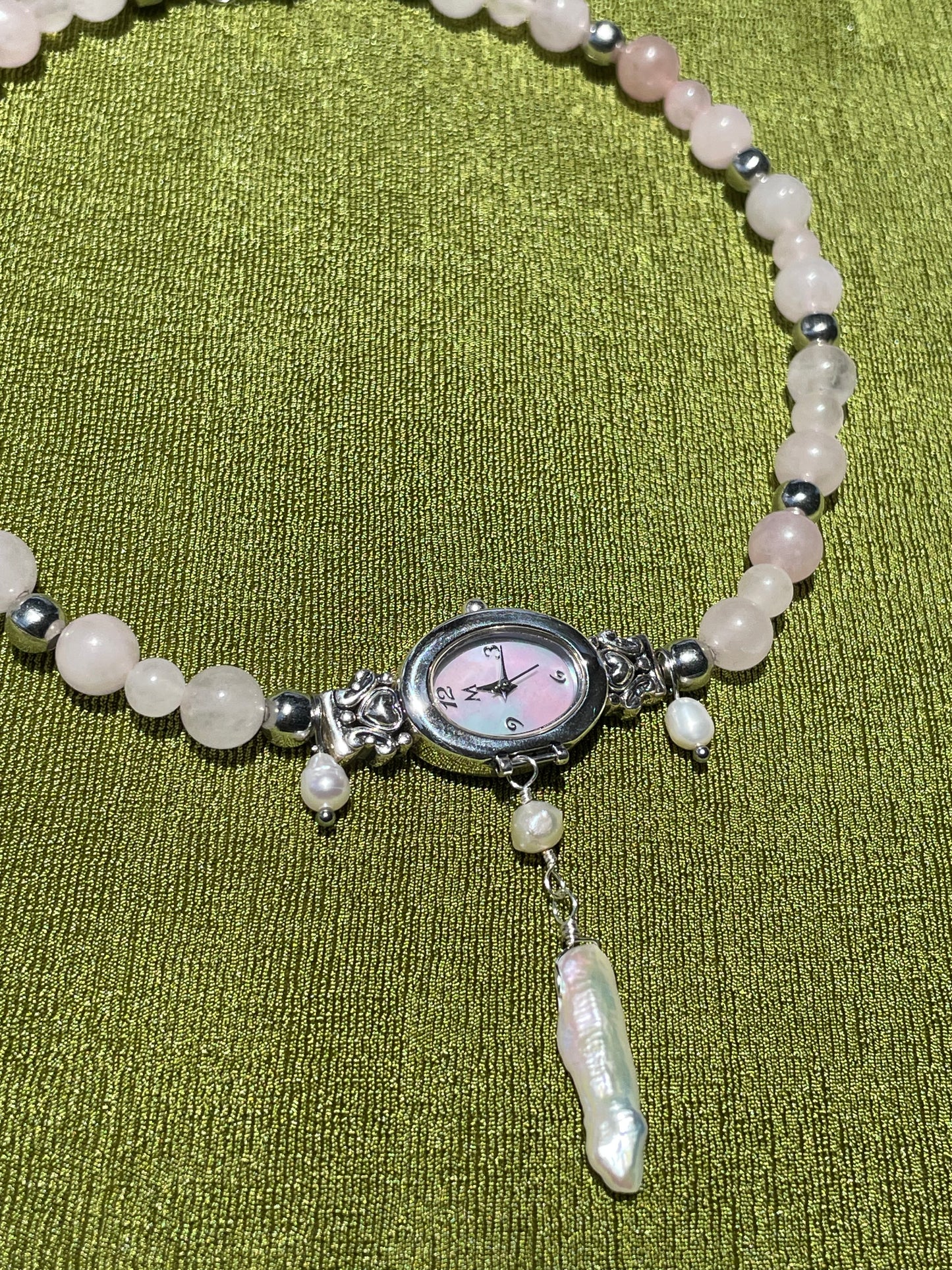 Louise Watch necklace