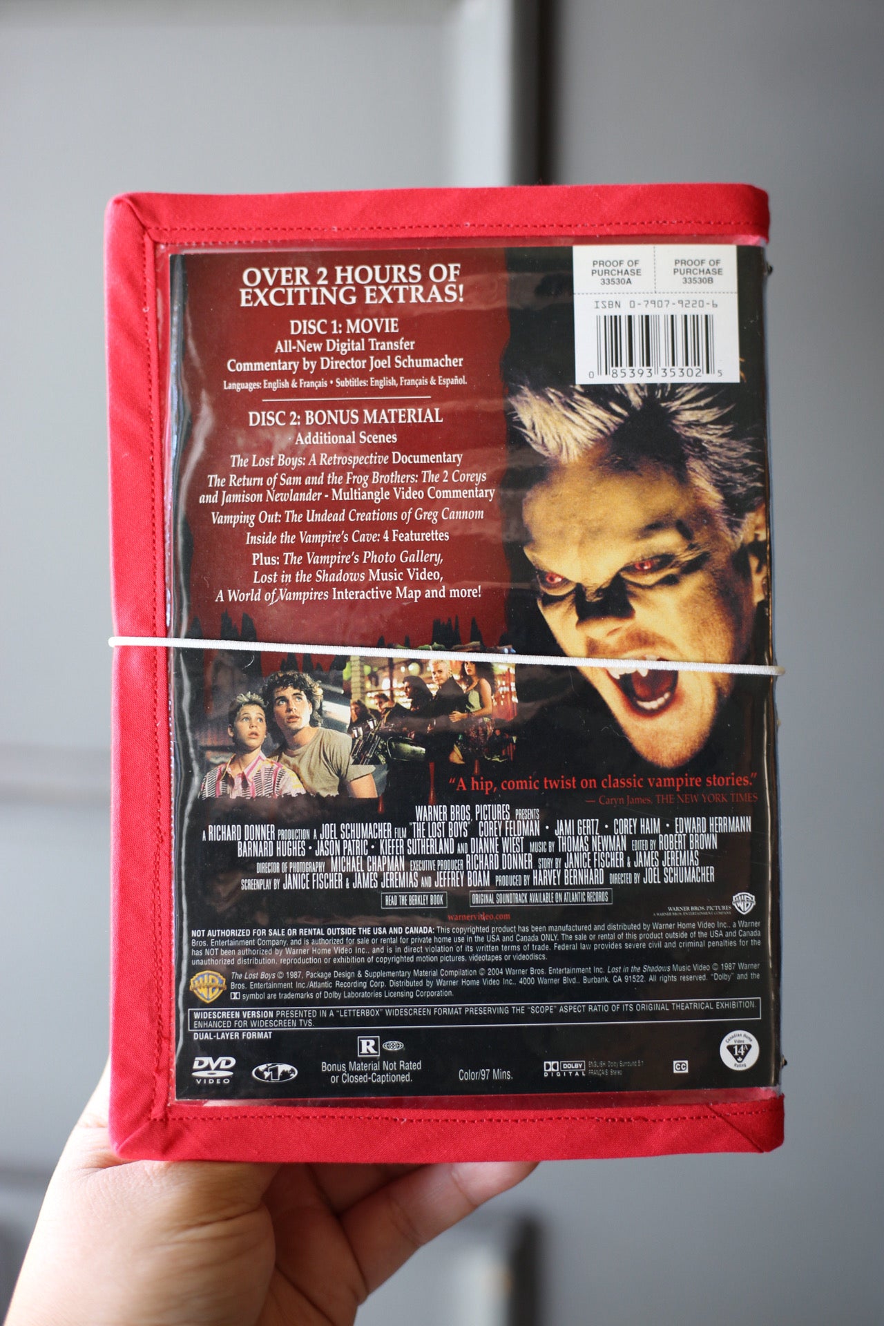 The Lost Boys journal cover