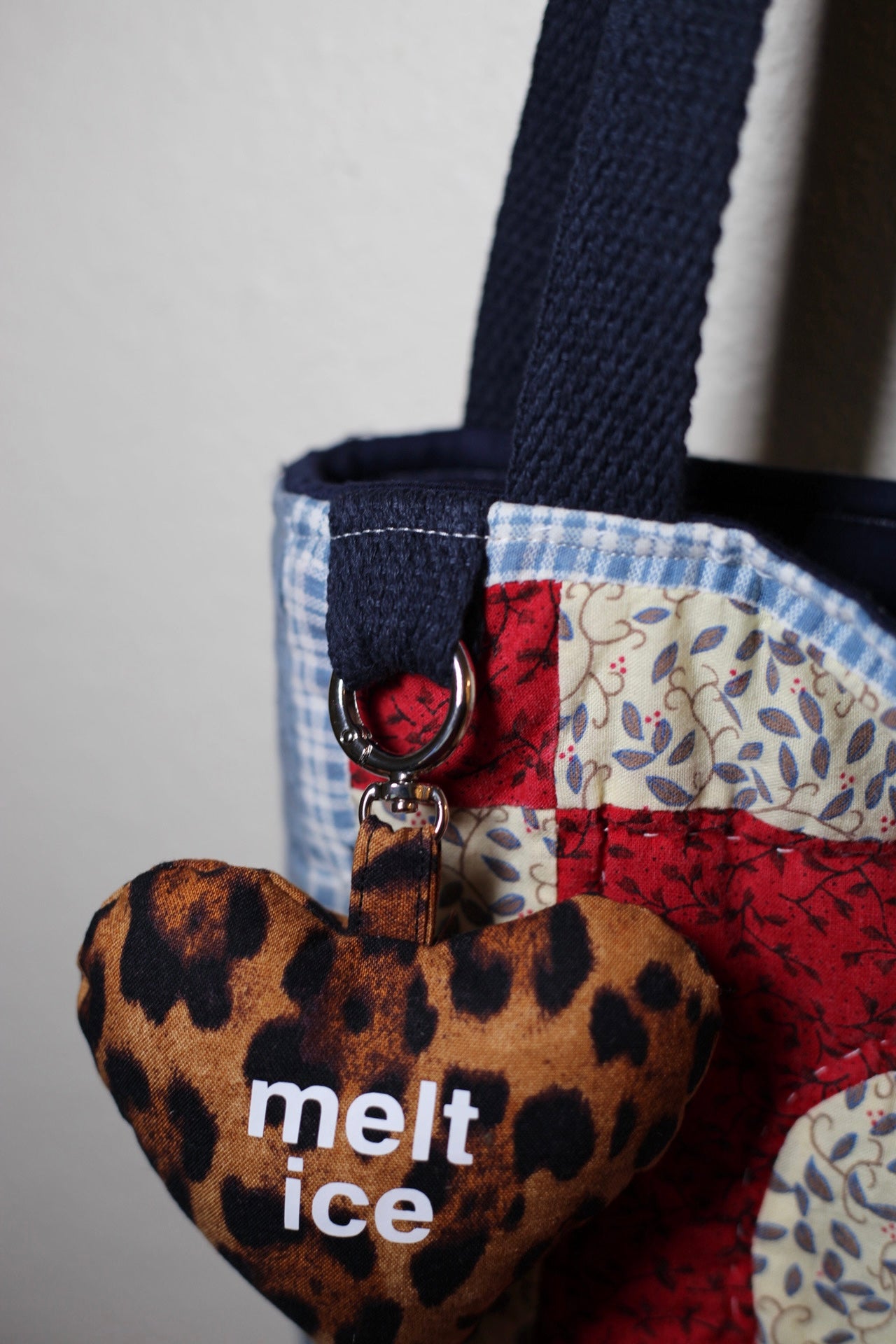 Love is love: quilted tote bag
