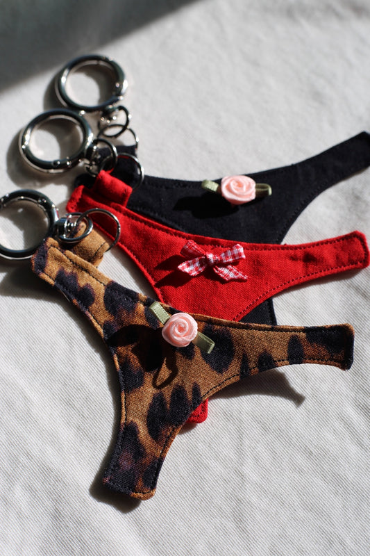 No Means No: cheeky bag charms
