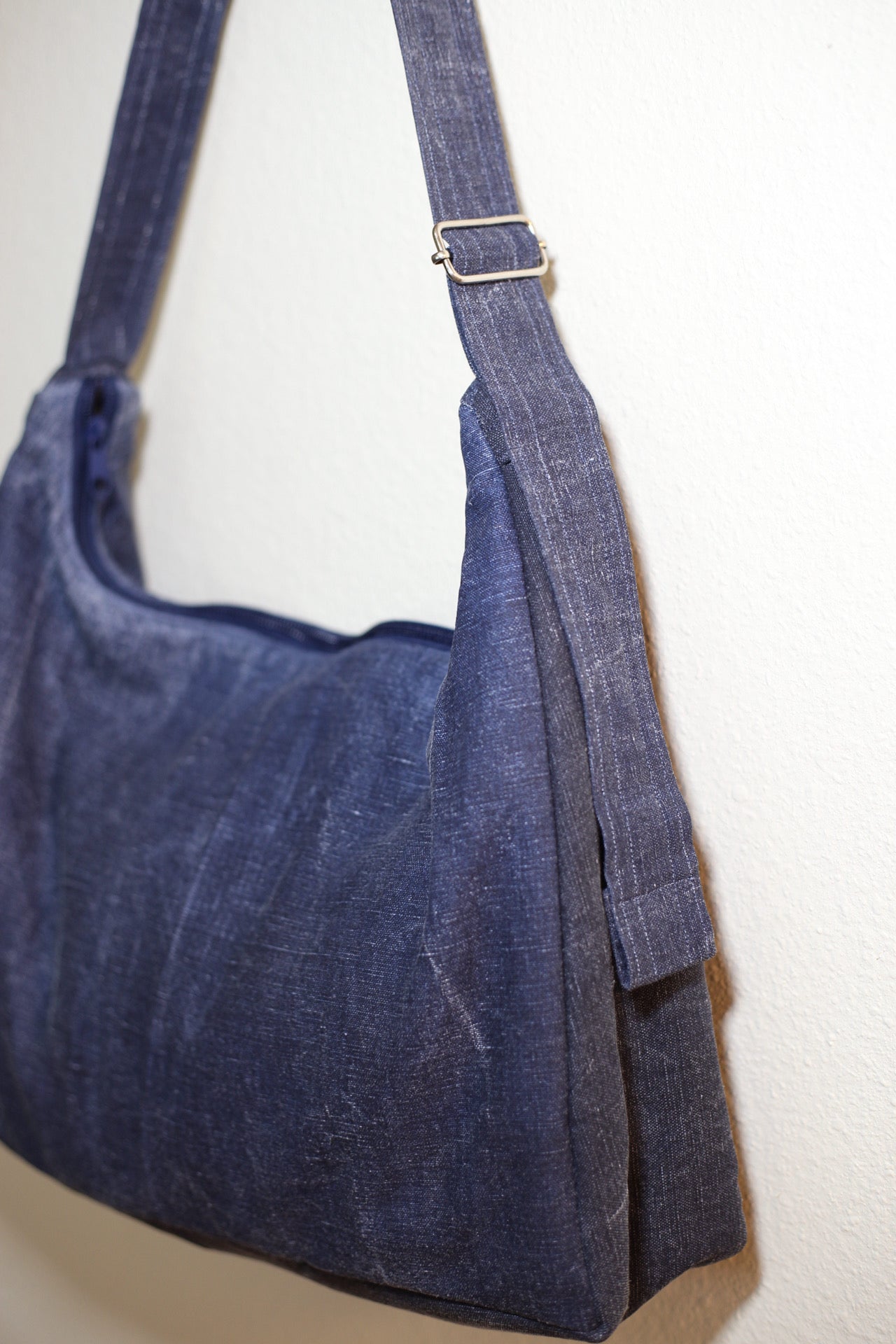 No Fascists: jean shoulder bag