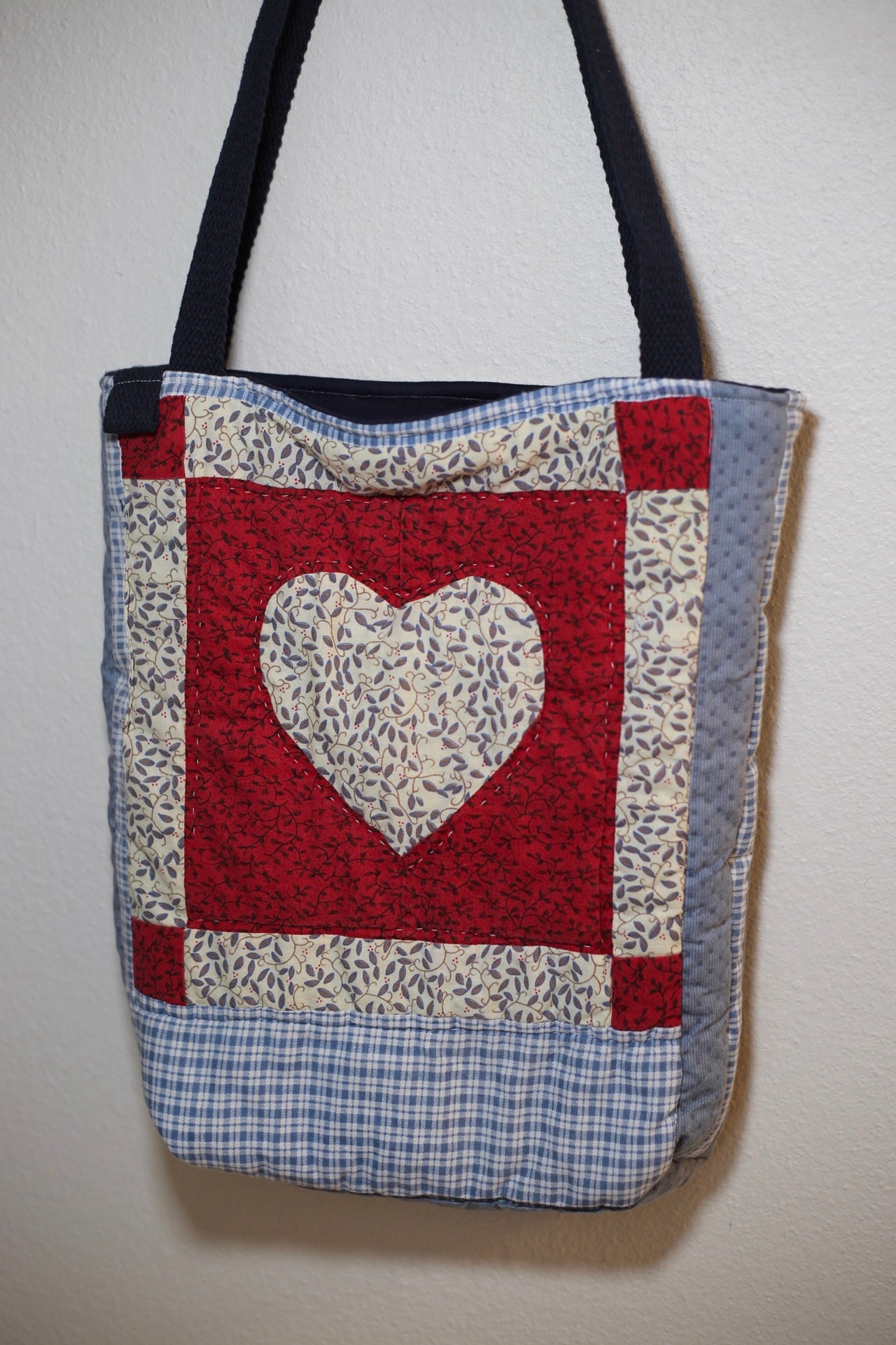 Love is love: quilted tote bag