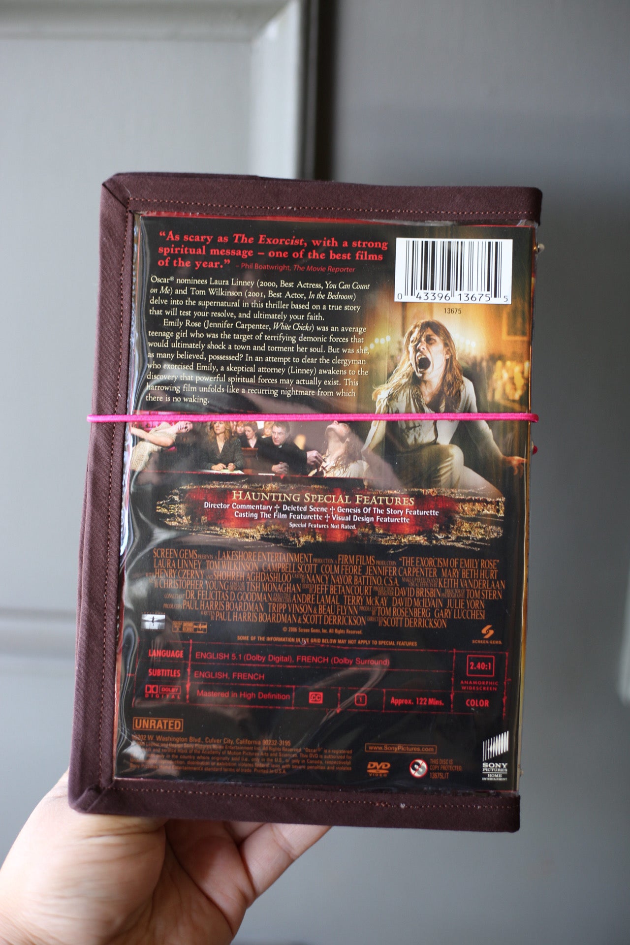 Exorcism of Emily Rose journal cover
