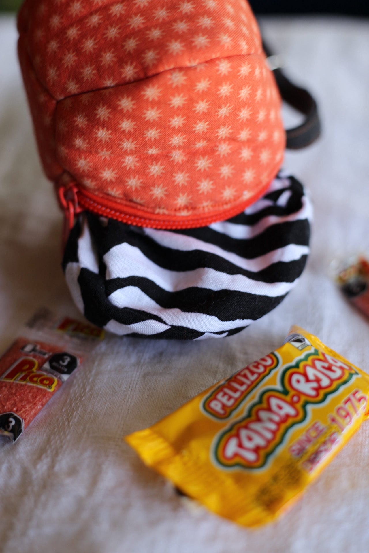 Pumpkin bag charm