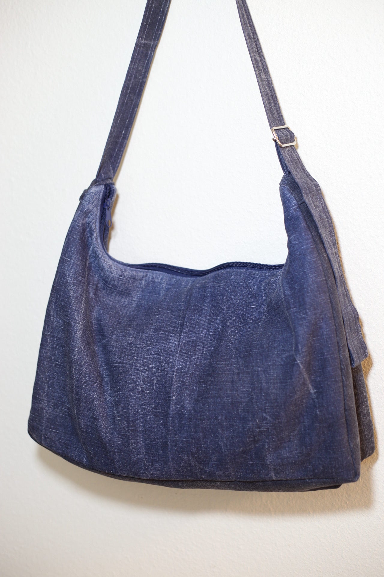 No Fascists: jean shoulder bag