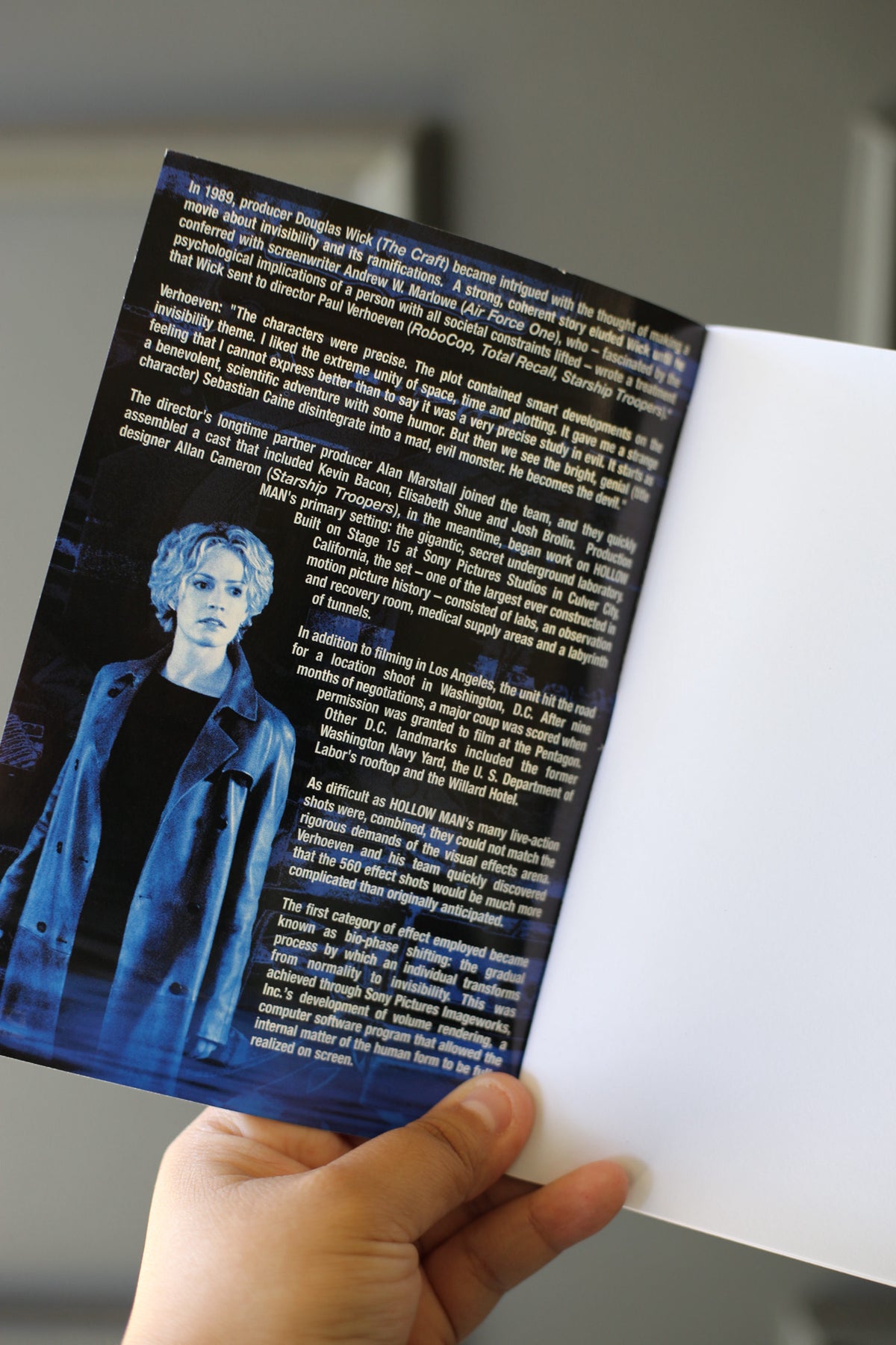 Hollow man notebook