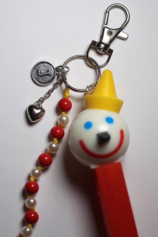 Jack In the Box Pez bag charm