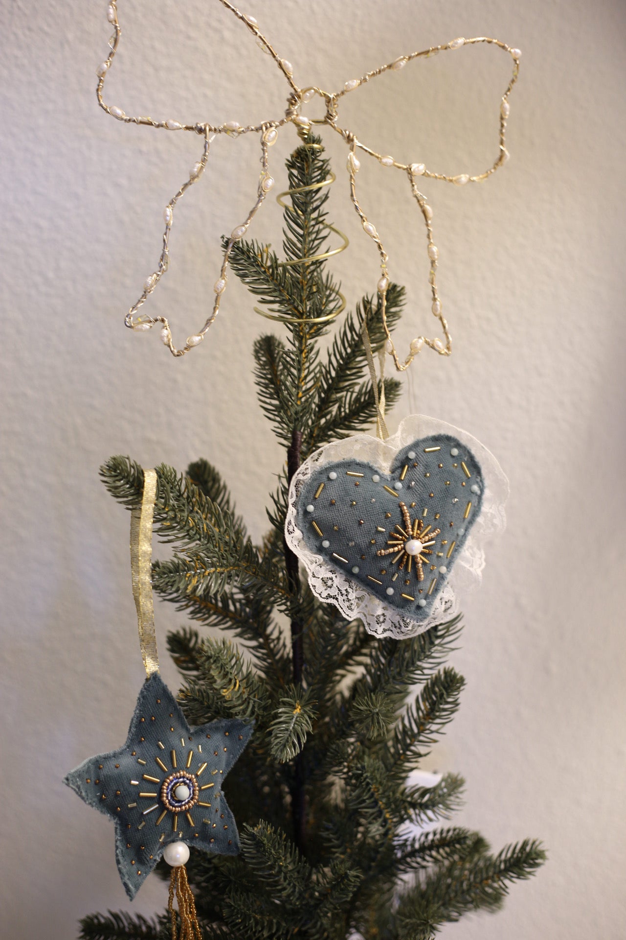 Beaded crystal Ornaments