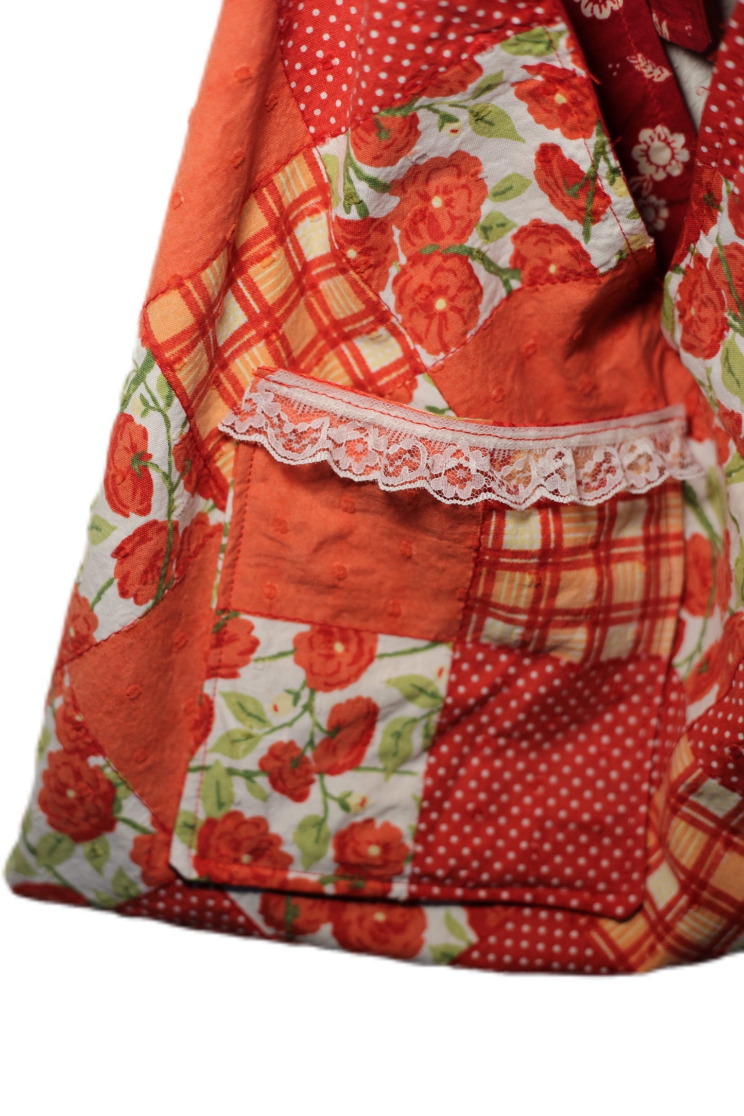 Patchwork slouchy bag