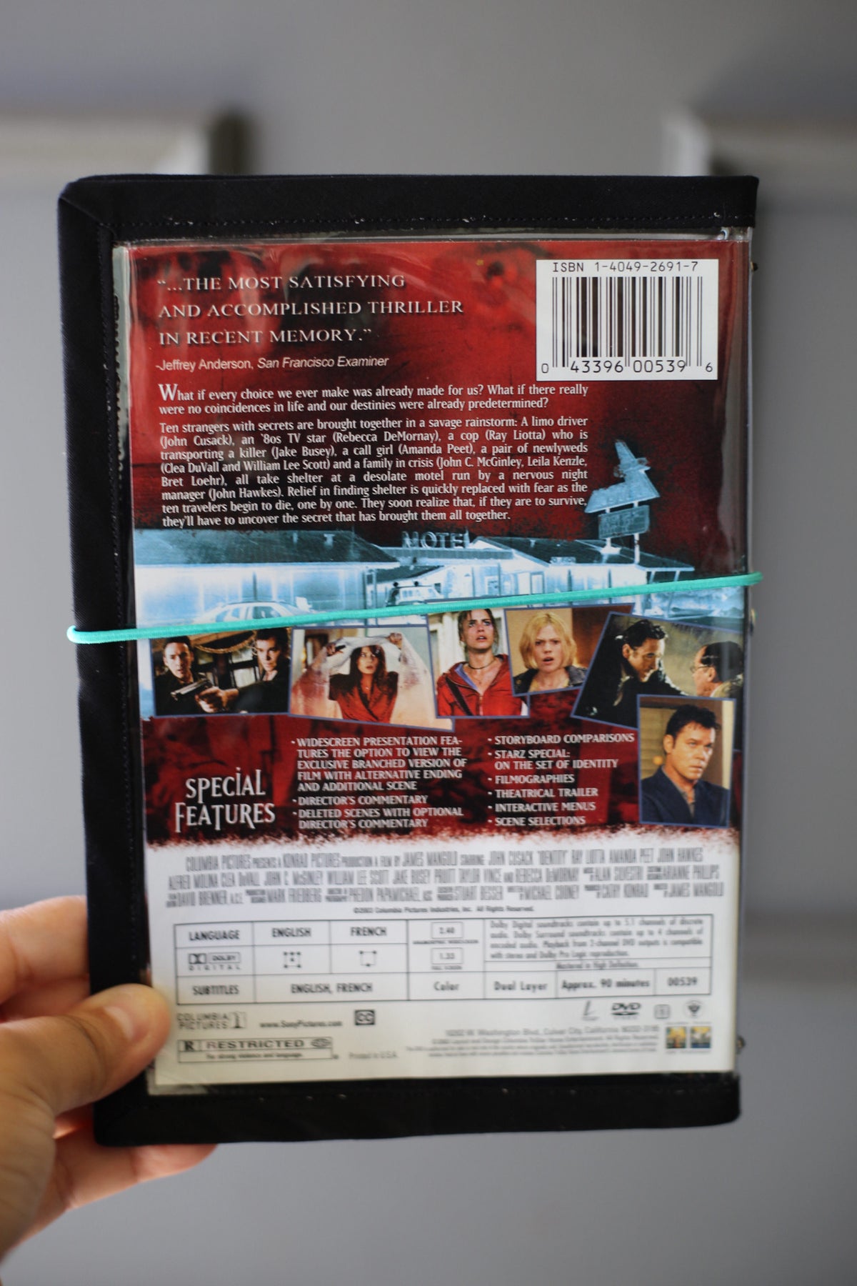 Identity journal cover