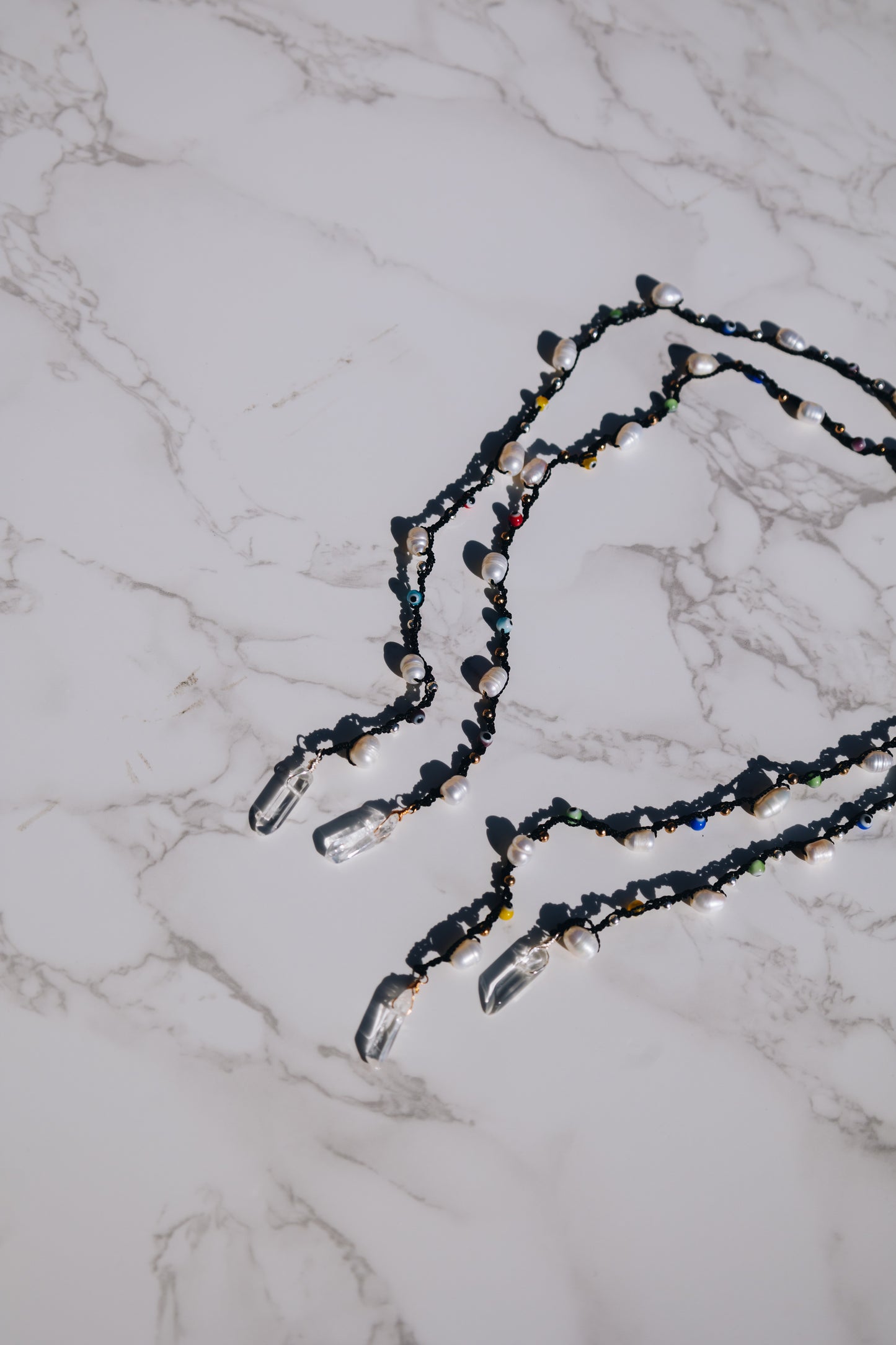 La Alma wrap necklace