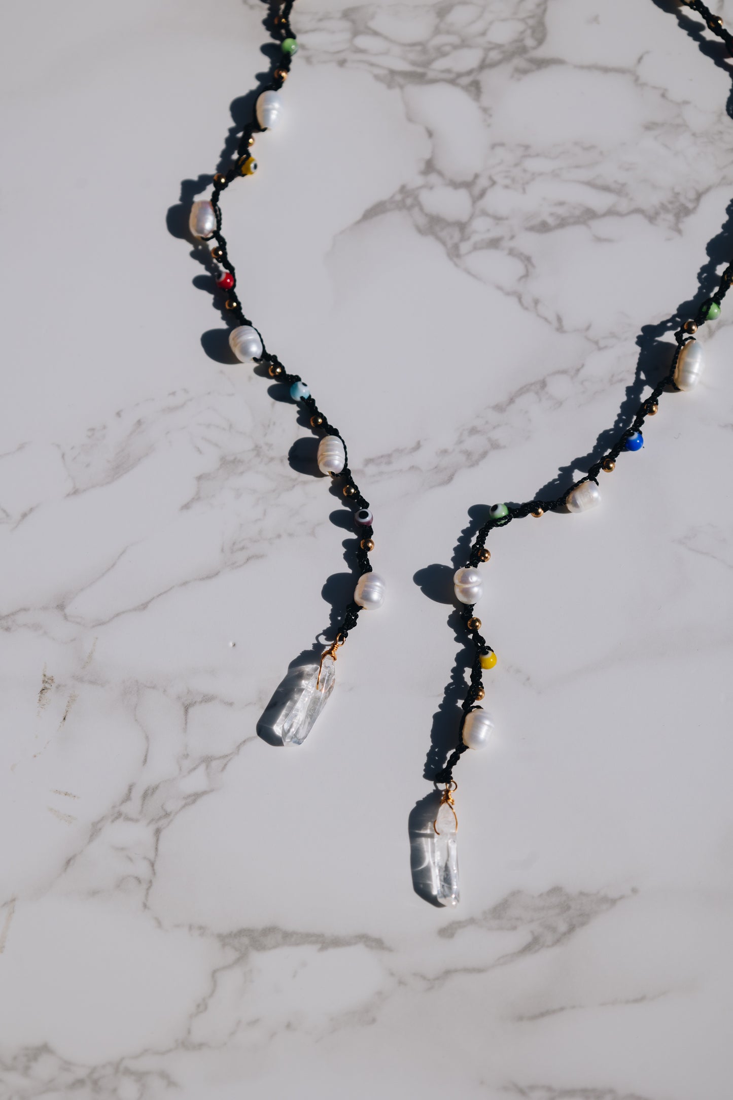 La Alma wrap necklace